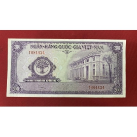 Miền Nam - 200 đồng 1958 