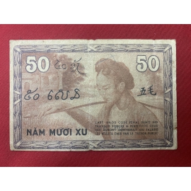 French Indochina - 50 cents 1939 - Cô gái Bắc Bộ -French Indochina - 50 cents 1939 - Northern girl