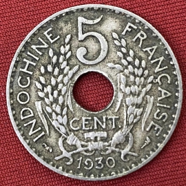 5 cent 1930 - Coins of French Indochina