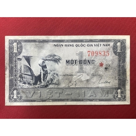 1 Đồng 1955 - thay thế ngôi sao giả xưa -South Vietnam 1 Dong 1955 -star ancient fake replacement 