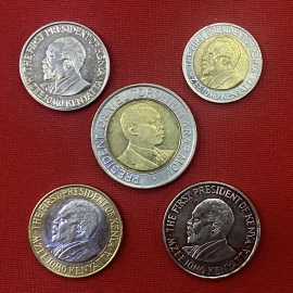 KENYA (1998-2005) - SET 5 XU