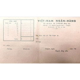Việt Nam Ngân Hàng 1960 