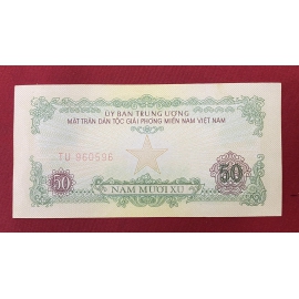 Việt Cộng - 50 xu 1968 - Ngôi sao -Viet Cong - 50 cents 1968 - Star