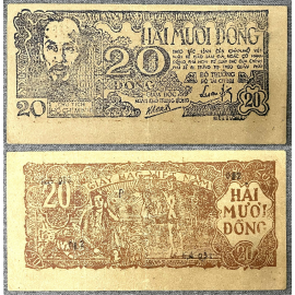 Bắc Việt - 20 đồng Công Thương 1948 In trên khổ giấy lớn