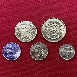 ESTONIA (1994-2006) - SET 5 XU