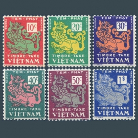Tem phạt: Con lân 16-6-1952 - Tem V.N.C.H
