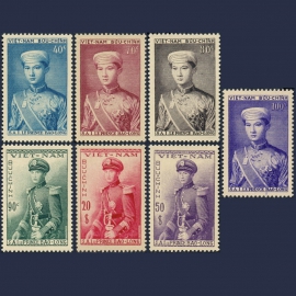 Đông cung Thái tử Bảo Long 15-06-1954 - Tem V.N.C.H 