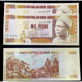 GUINEA-BISSAU 1000 Pesos 1993 UNC