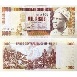 Guinea-Bissau - 1000 peso 1993