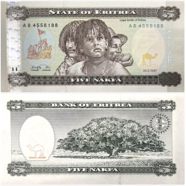 Eritrea - 5 Nakfa 1997