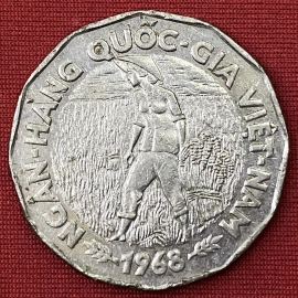 20 đồng 1968 - VNDCCH - South Vietnam Coins