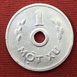 1 Xu 1975 -Phát Hành Tạm Thời - Vietnam Coins Provisional Issue