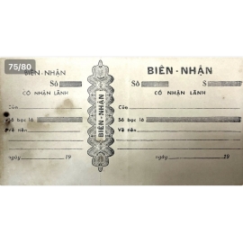 Biên nhận