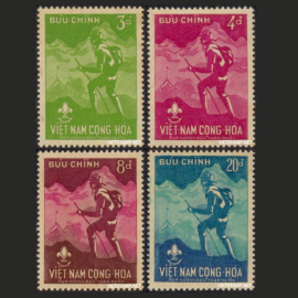 Họp bạn Hướng đạo toàn quốc 25-12-1959 - Tem V.N.C.H