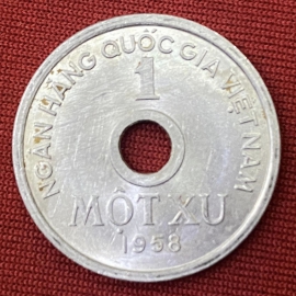 Một Xu 1958- VNDCCH  - North Vietnam Coins