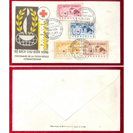 FDC - Đệ Bách Chu Niên Hồng Thập Tự Quốc Tế - 17.11.1963