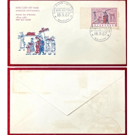 FDC - Đám Cưới Việt Nam - 18.9.1967