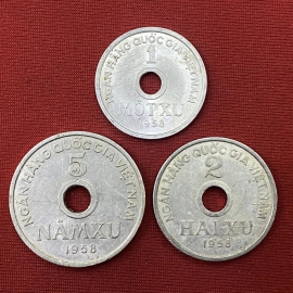 Bộ Xu 1958- VNDCCH  - North Vietnam Coins