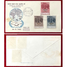 FDC - Năm Hợp Tác Quốc tế - 26.6.1965