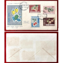 FDC - Các Loại Trái Cây - 12.1.1967