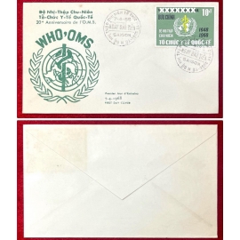 FDC - Đệ NhỊ Thập Chu Niên Y Tế Quốc Tế - 07.04.1968