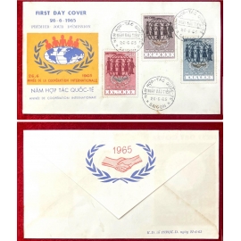 FDC – Năm Hợp Tác Quốc Tế – 26.6.1965