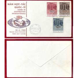 FDC - Năm Hợp Tác Quốc tế - 26.6.1965