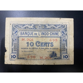 10 Cent Thành Thái 1920 