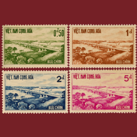 Xa lộ Sài Gòn - Biên Hòa 28-07-1961 - Tem V.N.C.H