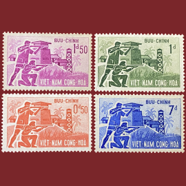 Ấp chiến lược 26-10-1962 - Tem V.N.C.H