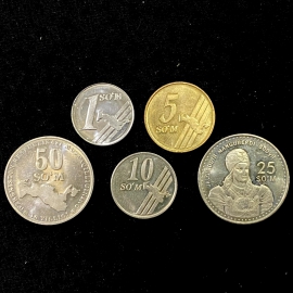 UZADEKYSTAN (1999-2001) - SET 5 XU